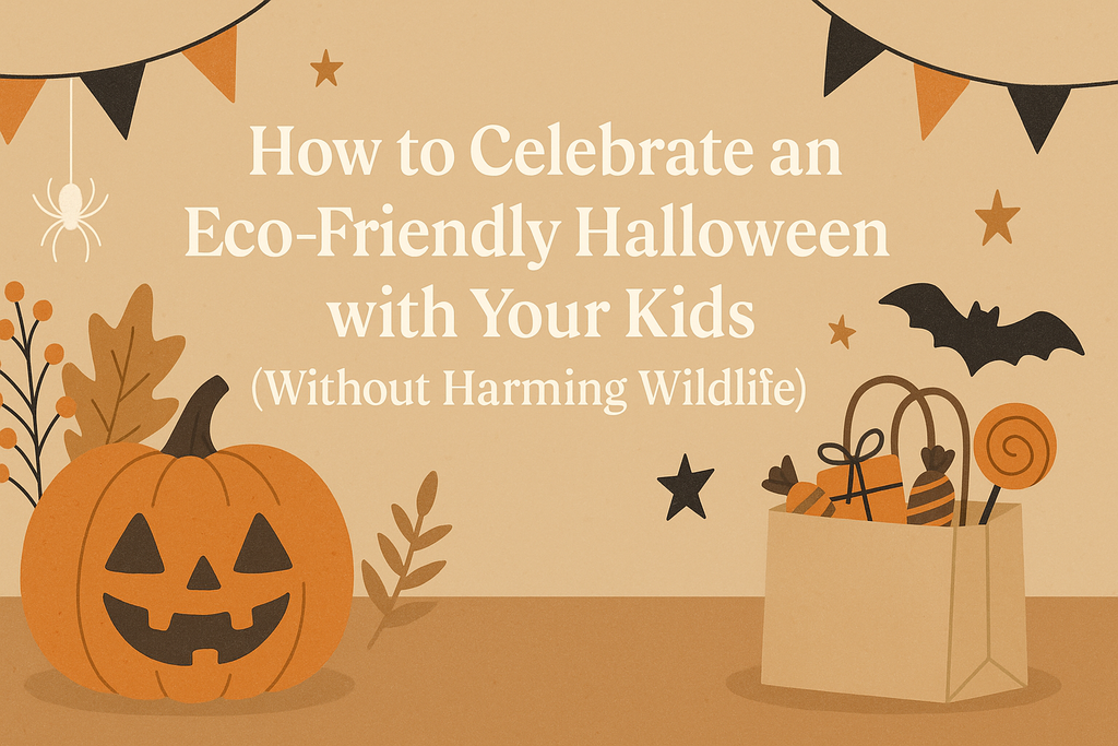 🎃 How to Celebrate a Spooky and Eco-Friendly Halloween with Your Kids (Without Harming Wildlife)