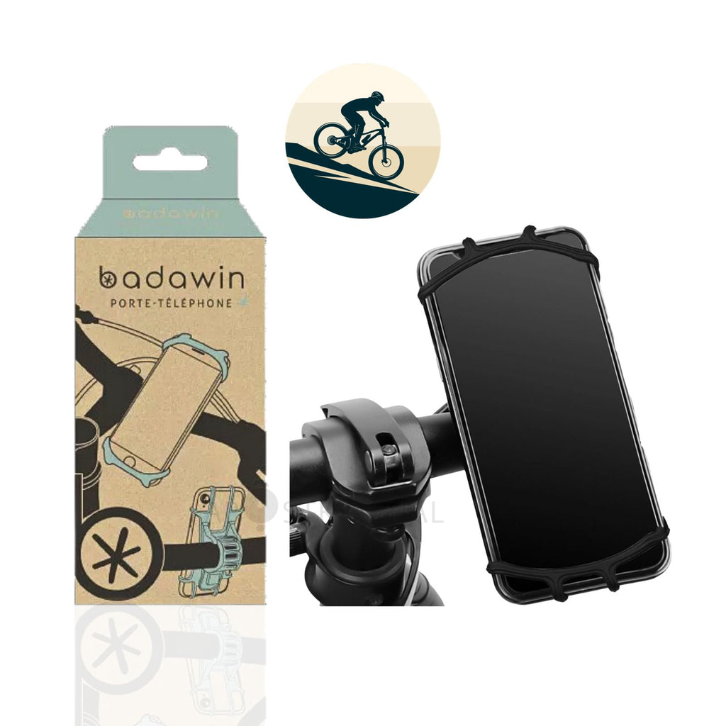 Bike Phone Holder Premium Silicone 360° Rotatable Adjustable Motorcycle Phone Mount