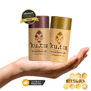 KUTIS Natural Deodorant Beeswax Eco-friendly Handmade in Wales