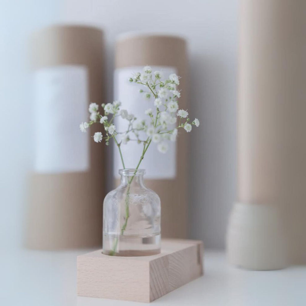 Christmas Gift Set Tea Light Vase Card Photo Holder Eco Friendly Dried Flowers Handmade