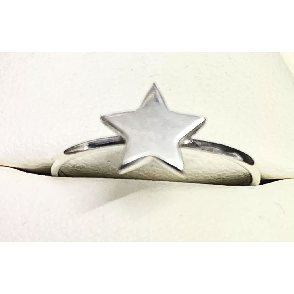 Star Ring 925 Silver Sterling Handmade Ethical Jewellery