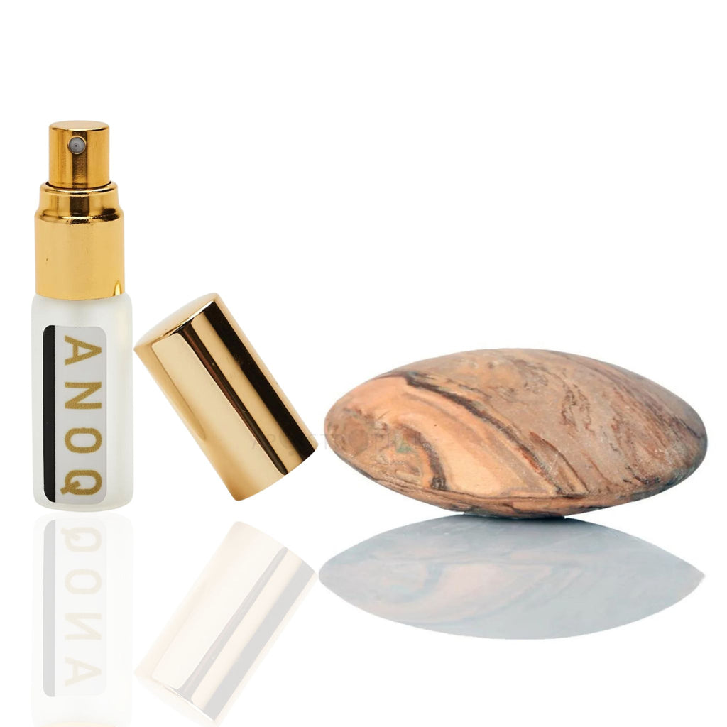 Gift Set Oil Diffuser Ceramic Porous Stone Aromatherapy Home Decor Pebble & Perfume