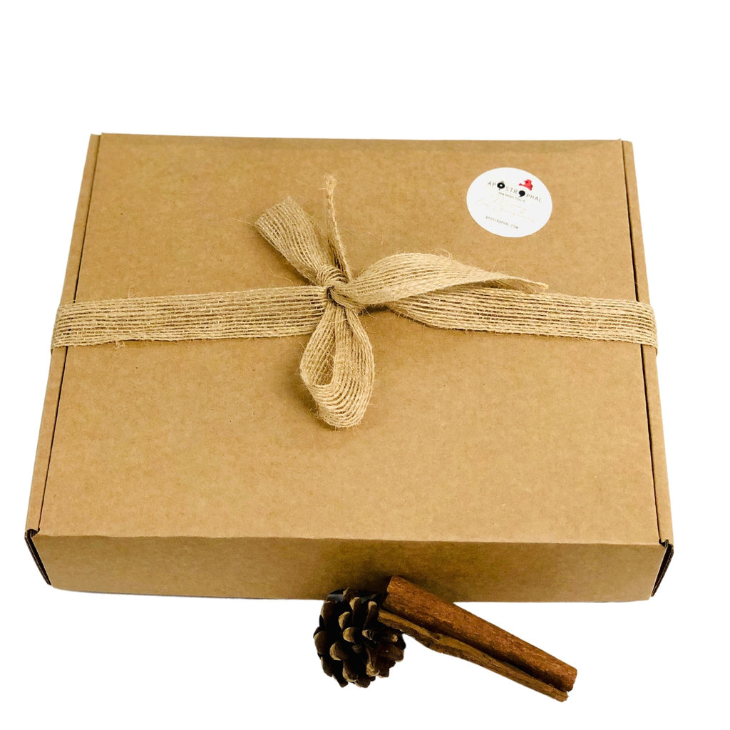 Pamper Christmas Gift Set Premium Washcloths Refillable Candle Soap Bar Unisex Boxed