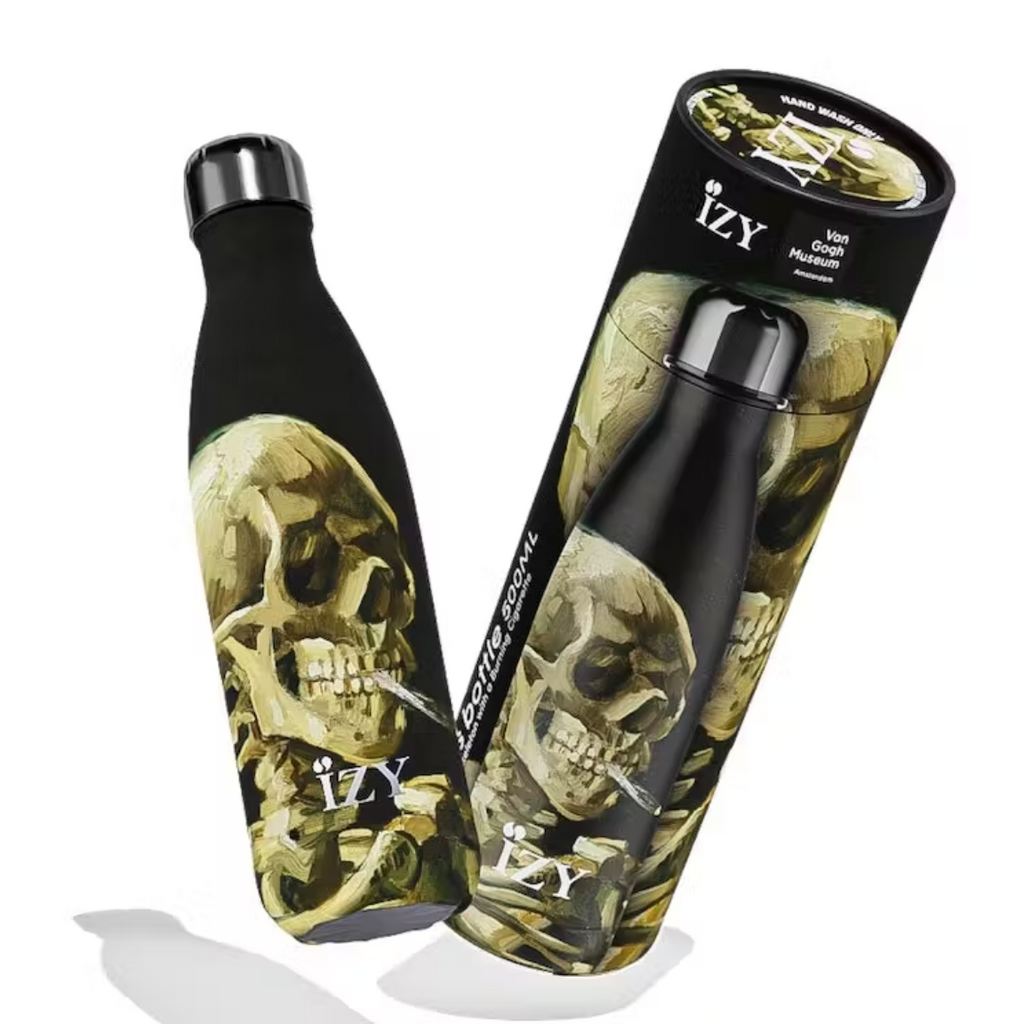 Van Gogh Thermos Insulated Water Bottle Head Of A Skeleton 500ML Gift Boxed
