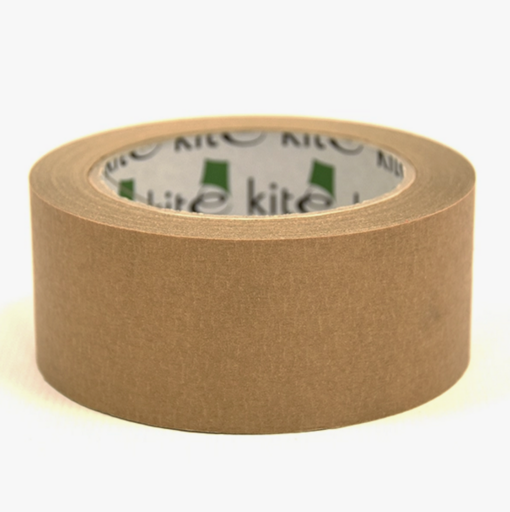 Paper Packaging Tape Brown Kraft Self adhesive Eco-Friendly 48 mm x 50 M