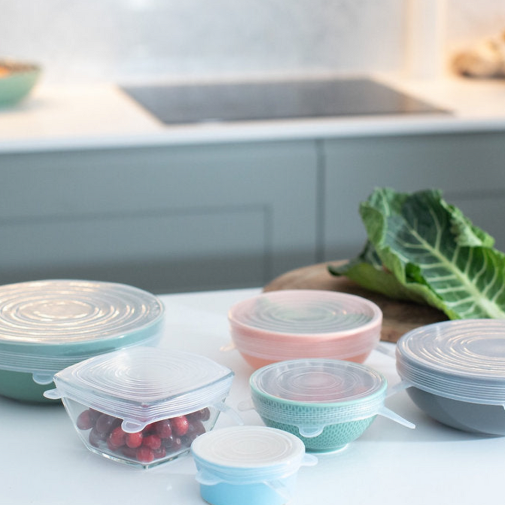 Silicone sales reusable lids