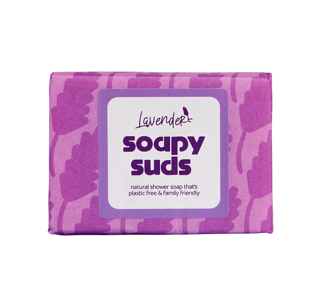 Lavender Soap Bar Organic Vegan Palm Oil Free Soapy Suds 100g