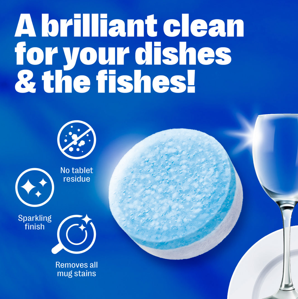 NEW & IMPROVED Dishwasher Tablets 30 Pack Eco Friendly Plastic Free OceanSaver