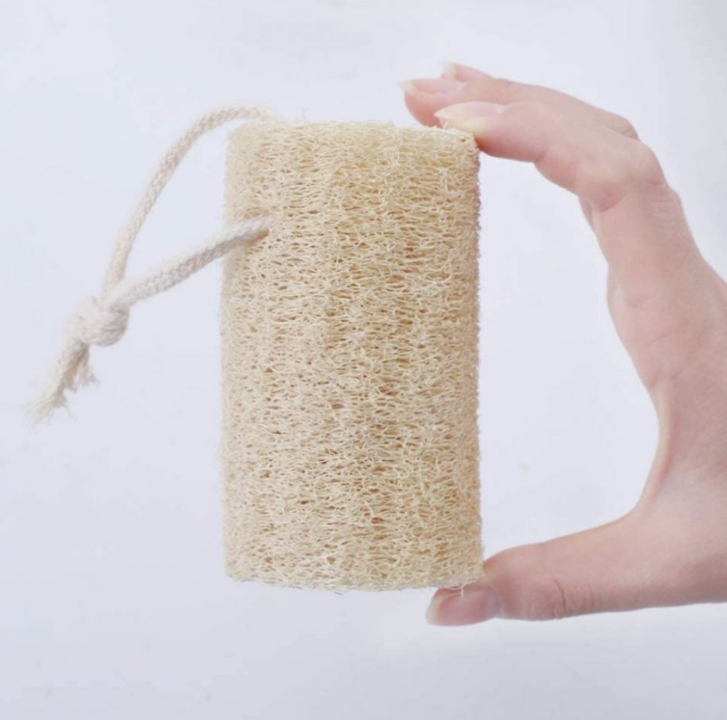 Natural Loofah Organic Exfoliating Body Sponge Dish Washing Cleaning Pad Multi-usage