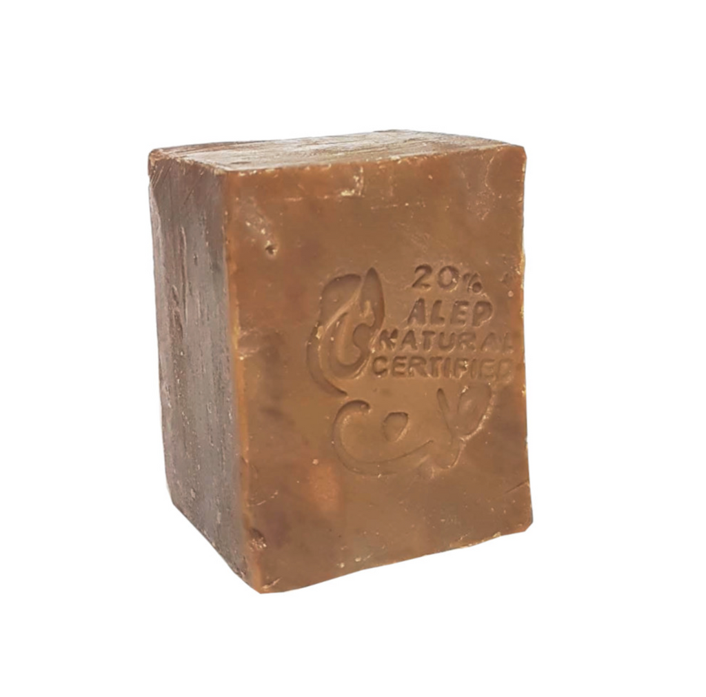 Authentic Aleppo Soap Organic 20% Laurel Certified COSMOS Palm Oil Free Artisan 190g