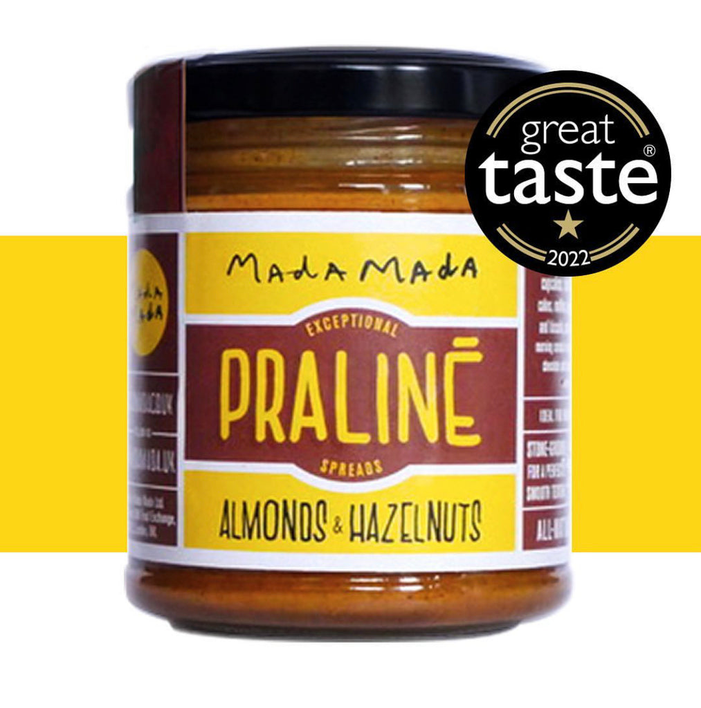 Praliné Traditional Awarded Hazelnuts & Almonds Paste Nut Spread Handmade in the UK