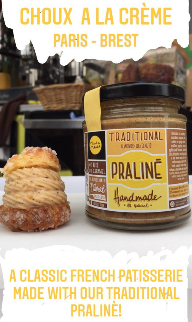 Praliné Traditional Awarded Hazelnuts & Almonds Paste Handmade in the UK