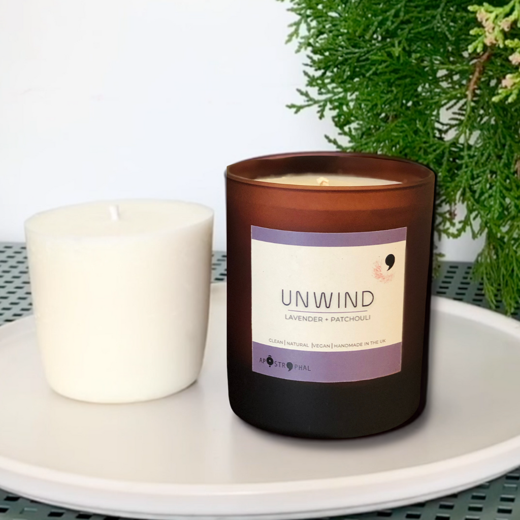 Candle Refill Natural Wax Essential Oils Midi 150g