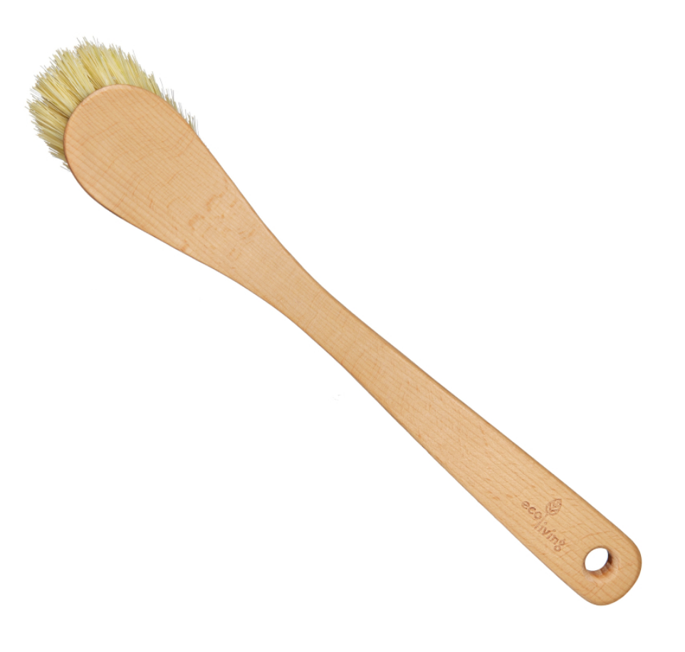 Sustainable Beech Wood Dish Brush with Plant Bristles (FSC 100%)