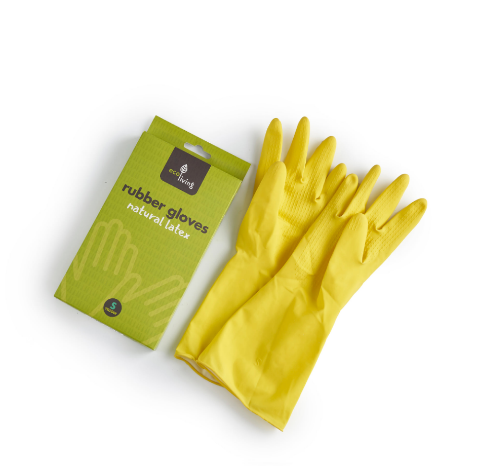 Yellow cleaning discount gloves
