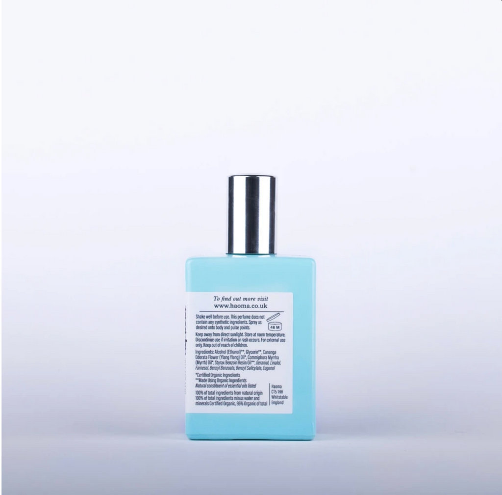 Eau de Parfum Award Winning Ylang Ylang Organic Perfume UK Handmade HAOMA