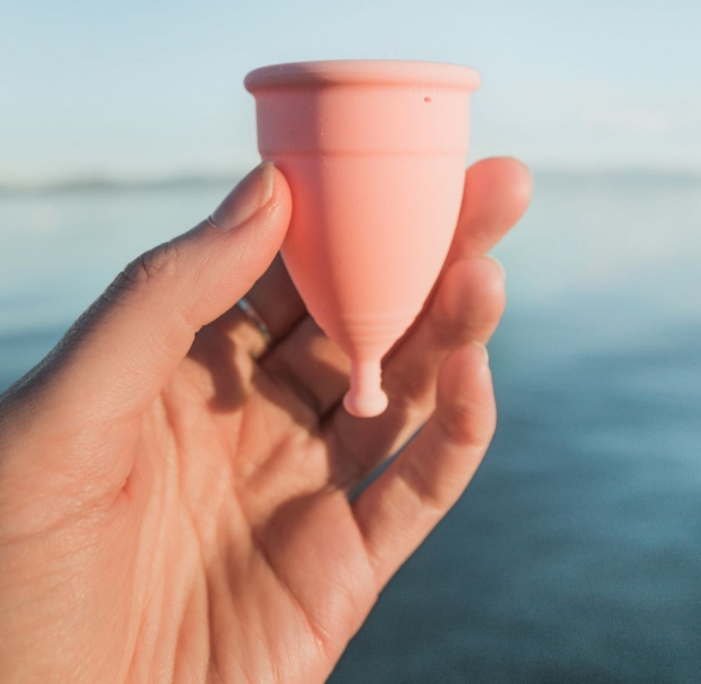 Nüdie Reusable Menstrual Period Cup Natural Hypoallergenic Silicone