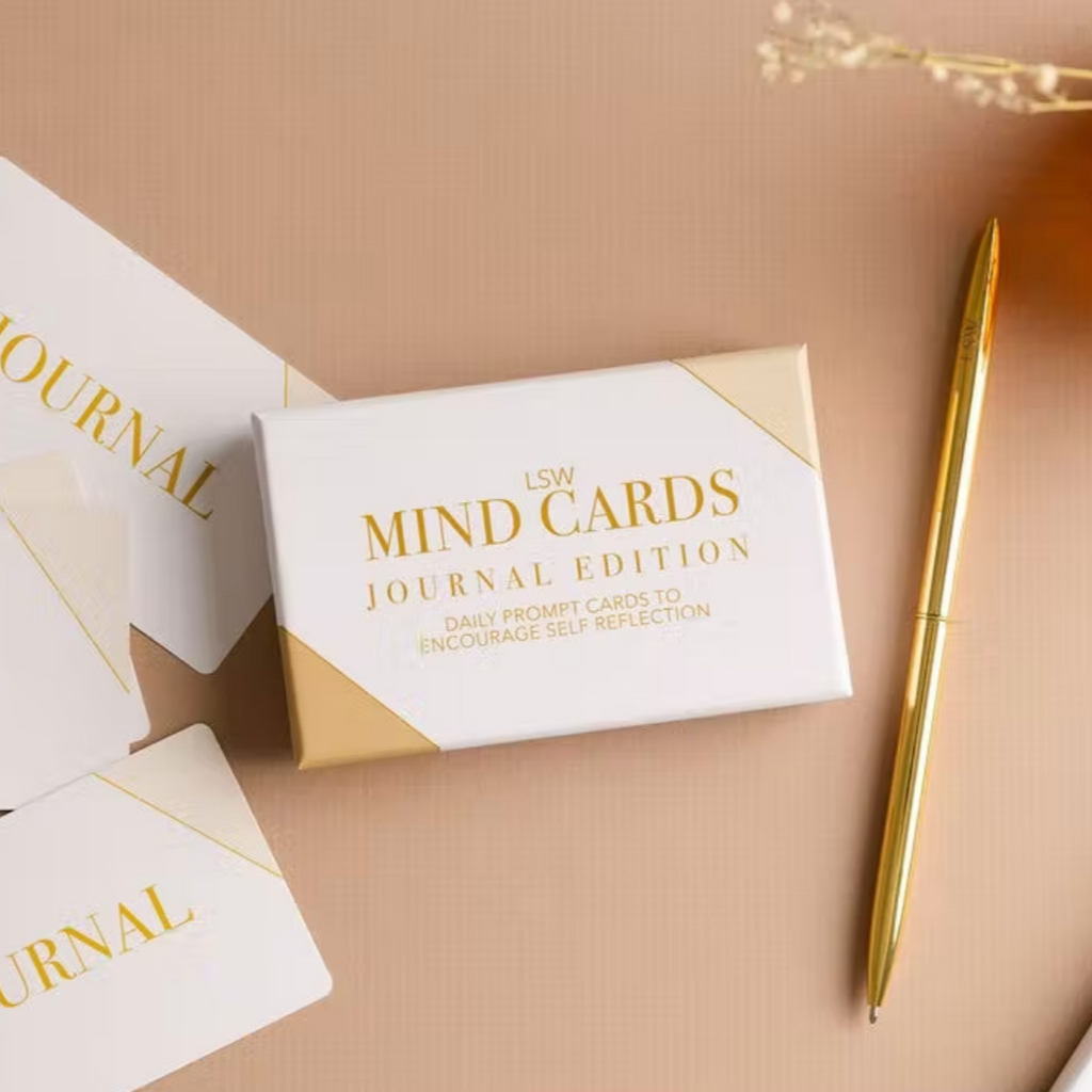 Wellbeing Positivity Mind Cards Journal Edition