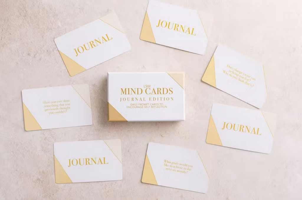 Wellbeing Positivity Mind Cards Journal Edition