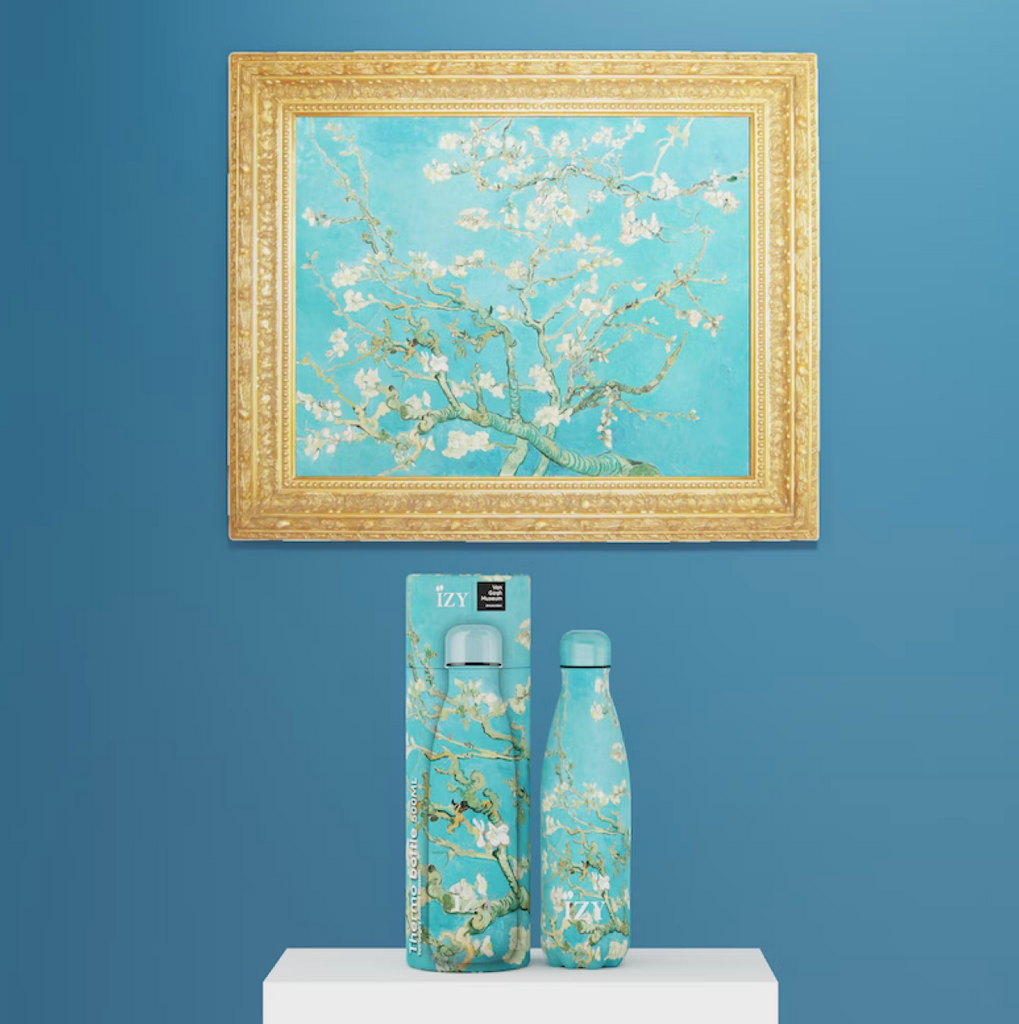 Van Gogh Thermos Insulated Water Bottle - Almond Blossom 500ML Gift Boxed