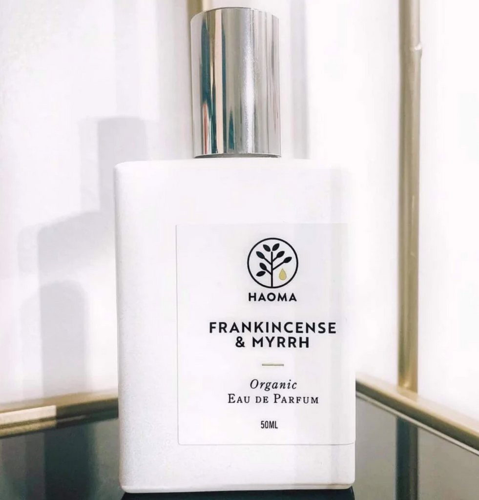 Eau de Parfum Frankincense and Myrrh Organic Perfume Unisex HAOMA
