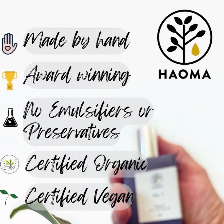 Spray Deodorant Organic Floral Vegan Handmade in the UK by HAOMA