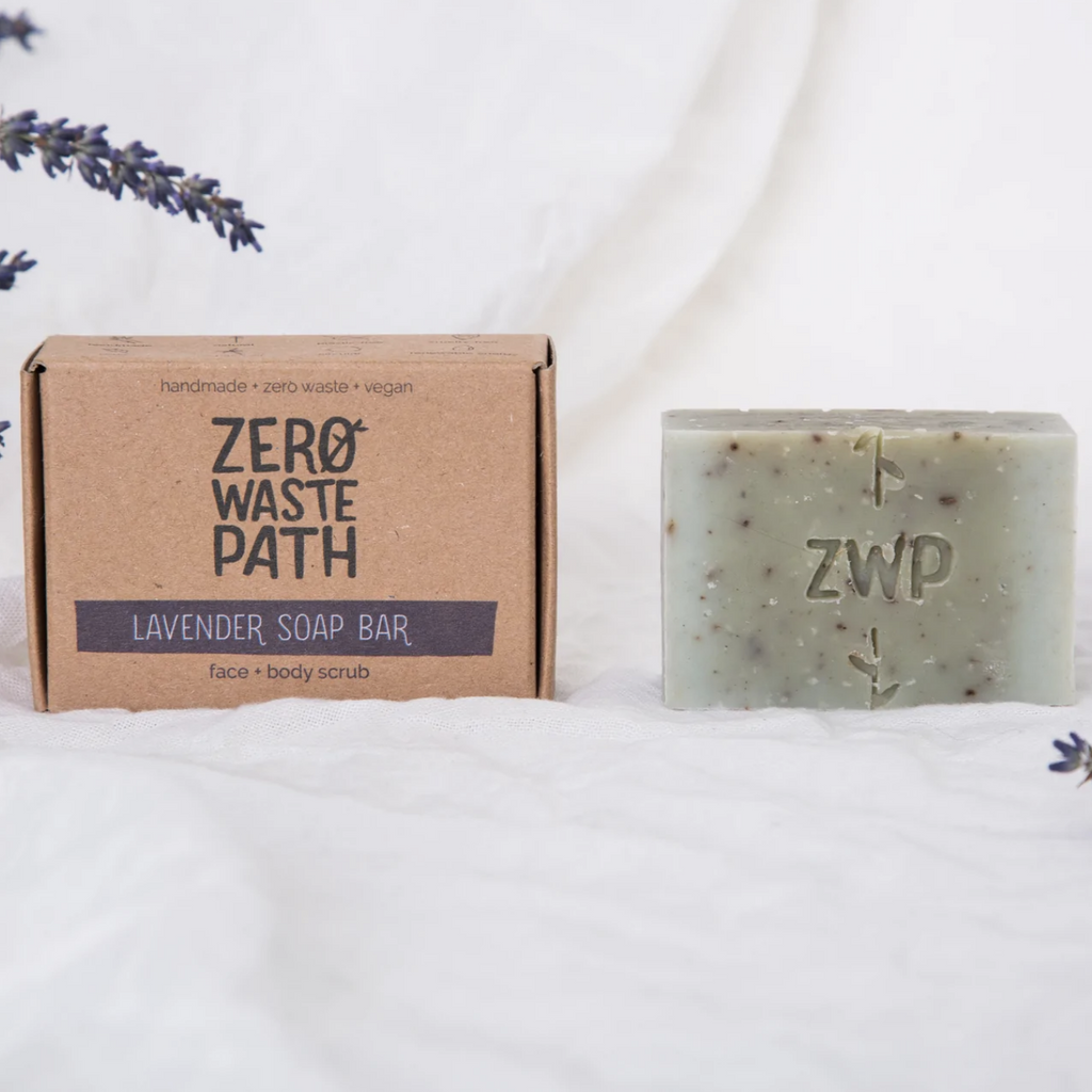 Lavender Soap Bar Vegan Natural Zero Waste Path