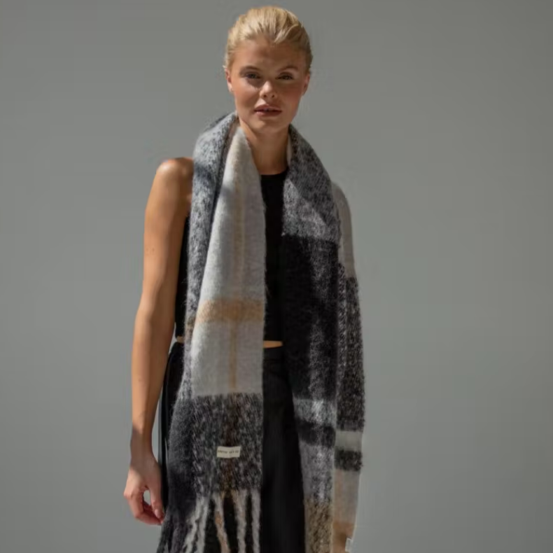The Stockholm Scarf Super Soft Upcycled Fabrics & Recycled Plastic