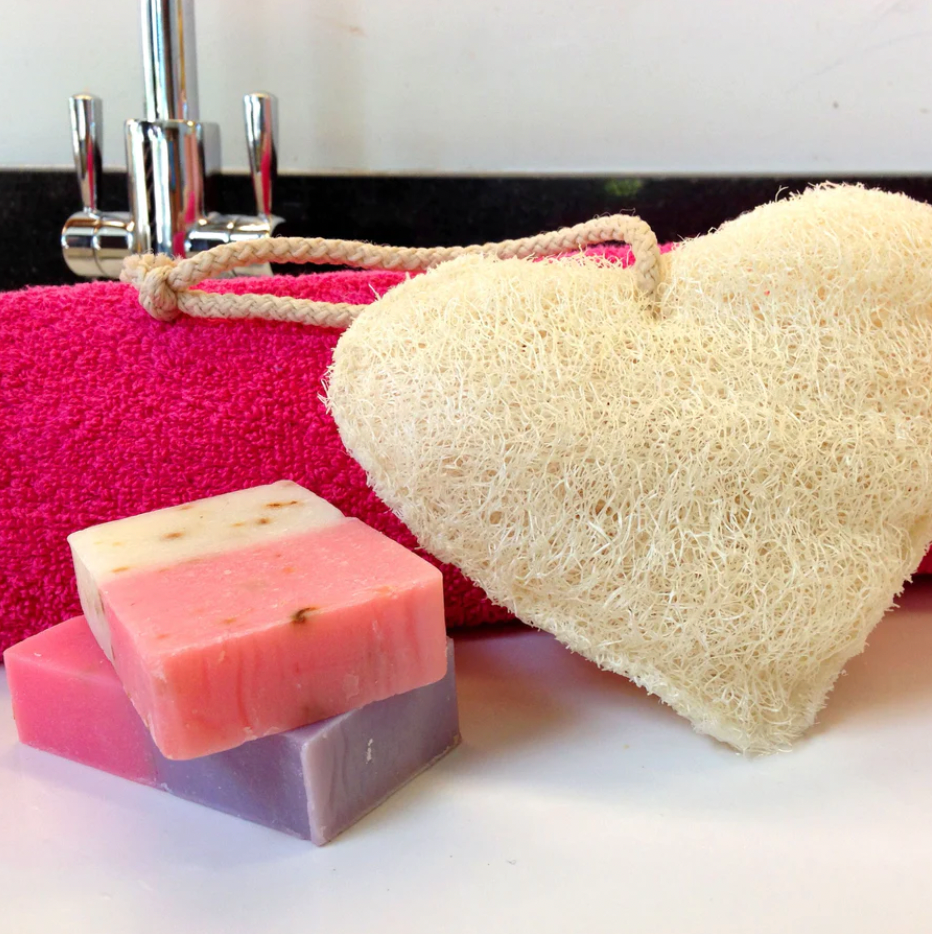 You Have My Heart on a String: Heart Shaped Sponge