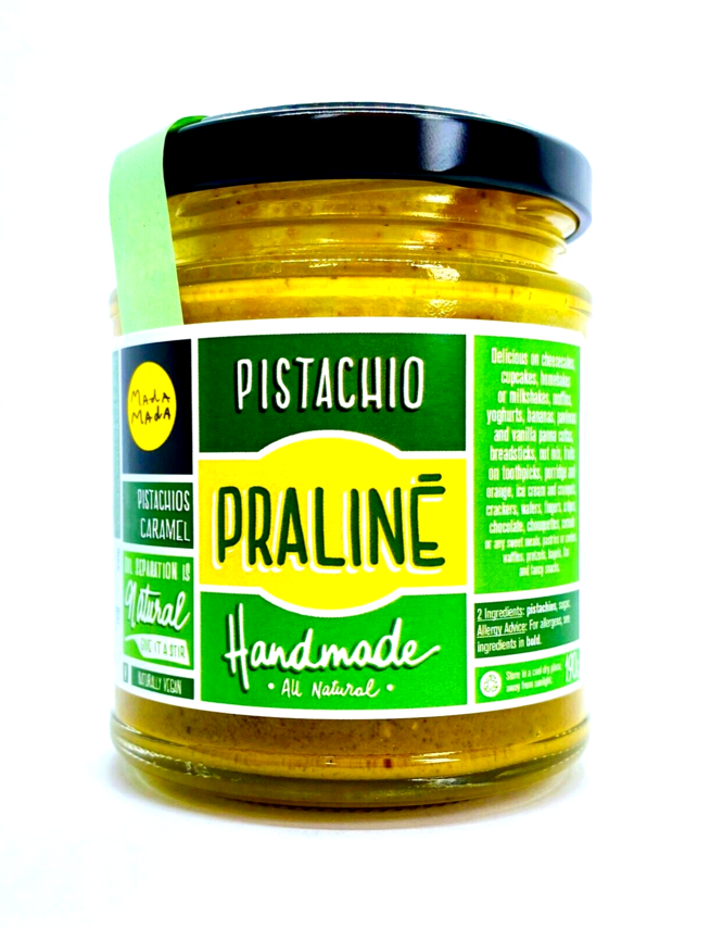 Pistachio Artisan Paste Natural Nut Spread Praliné Handmade in the UK